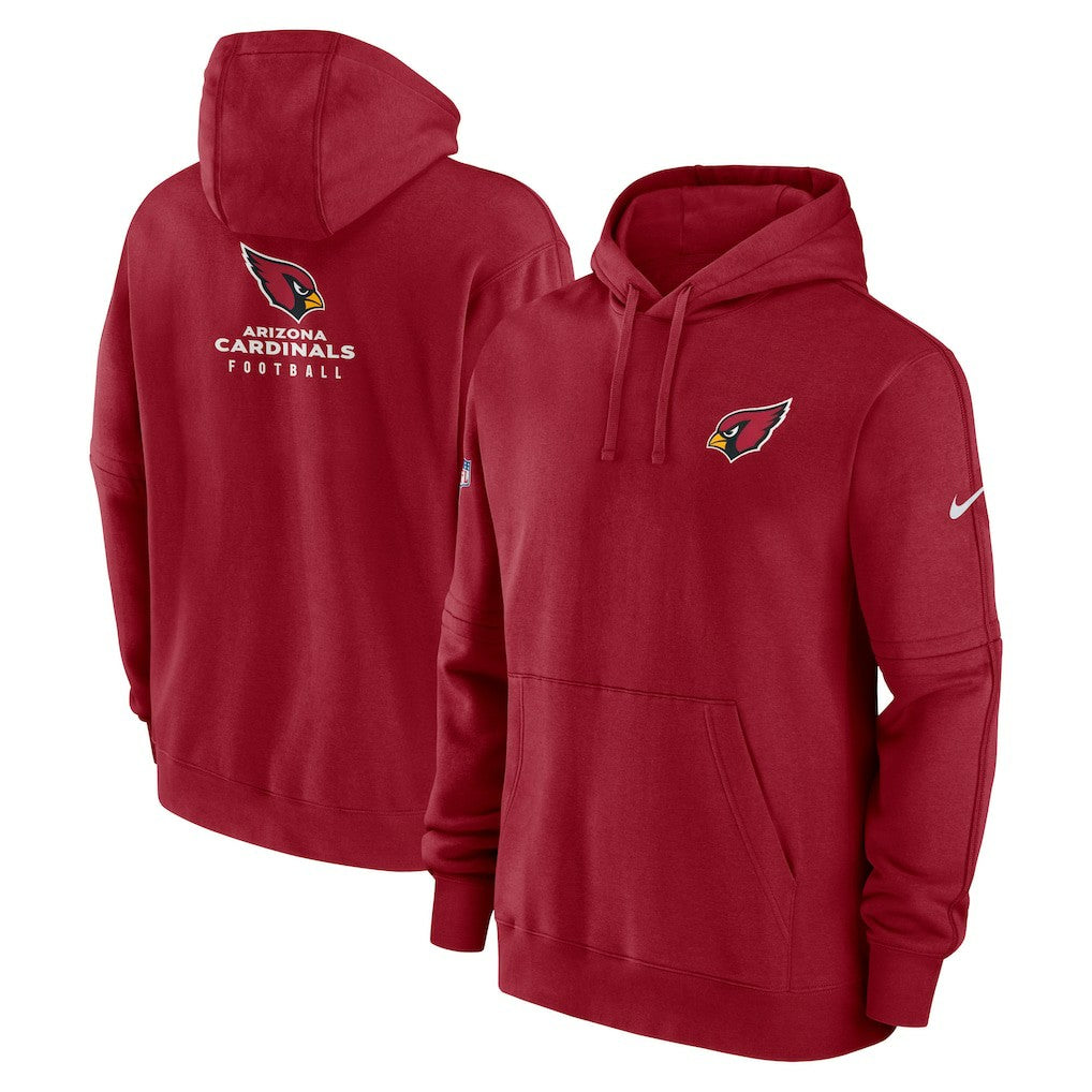 Arizona Cardinals Sideline Club Fleece Pullover Hoodie | NFL Online