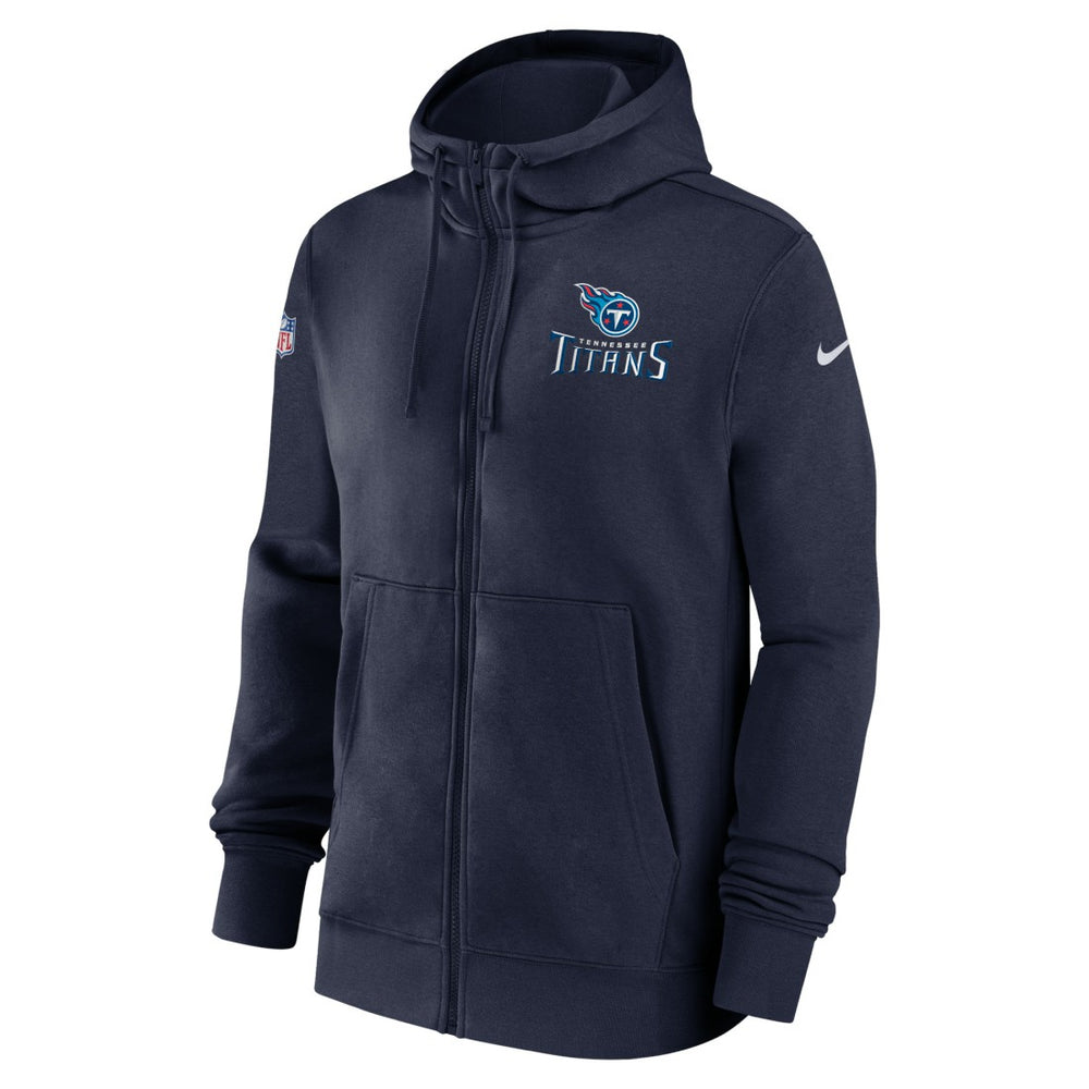 Tennessee Titans 2023/24 Sideline Club Full-Zip Hoodie | NFL On sale
