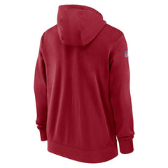Arizona Cardinals 2023/24 Sideline Club Full-Zip Hoodie | NFL Hot