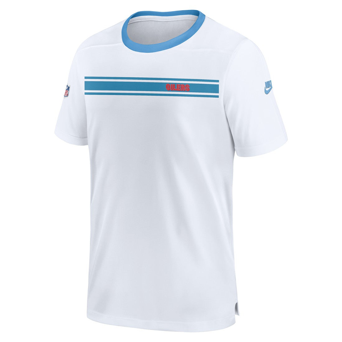 Tennessee Titans Oilers Throwback Sideline Coach Alternate Performance T-Shirt | NFL Discount