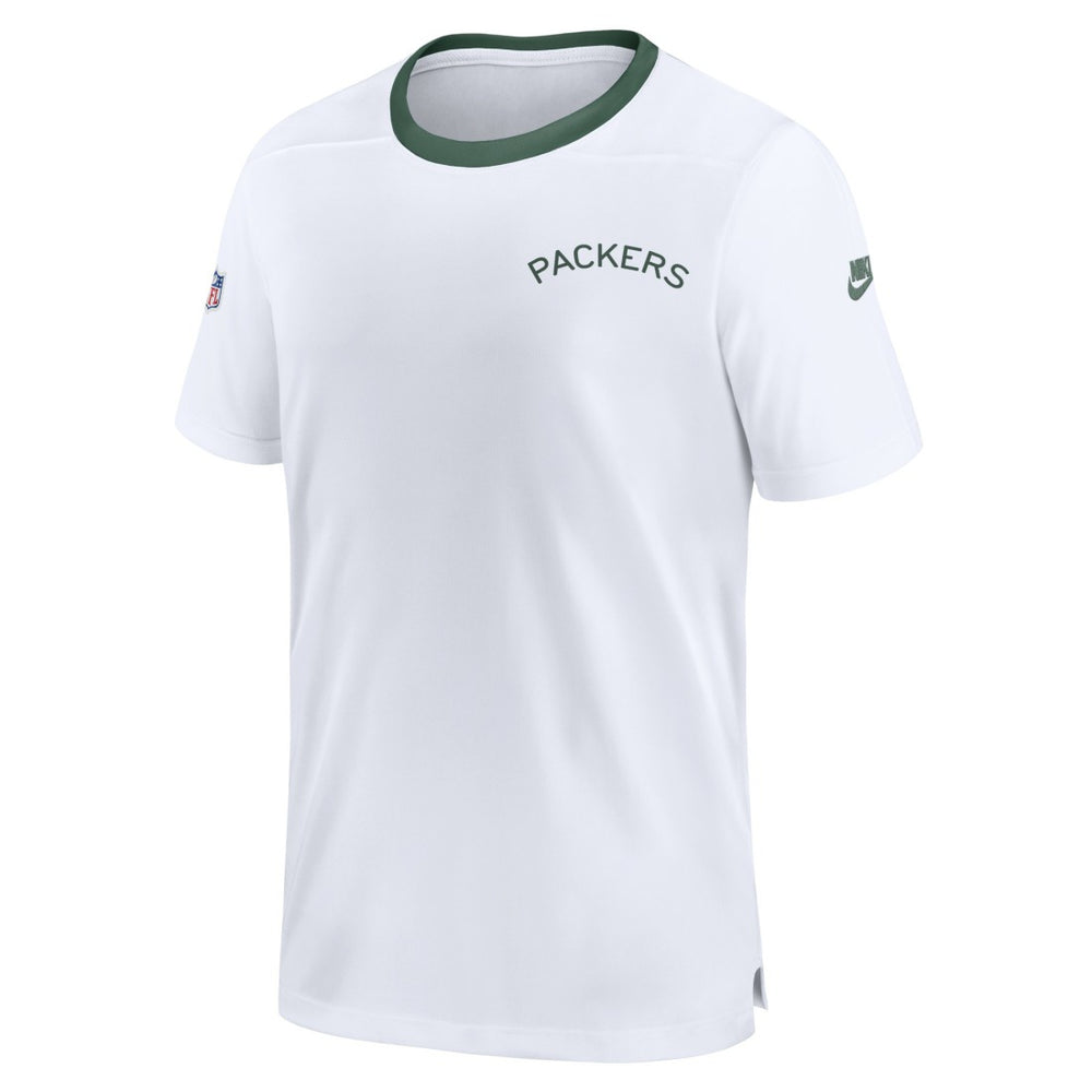 Green Bay Packers Men's Sideline Coaches Alternate Performance T-Shirt | NFL Hot