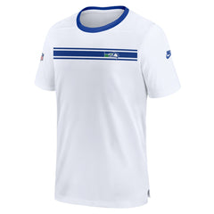 Seattle Seahawks Throwback Sideline Coaches Performance T-Shirt | NFL Sale