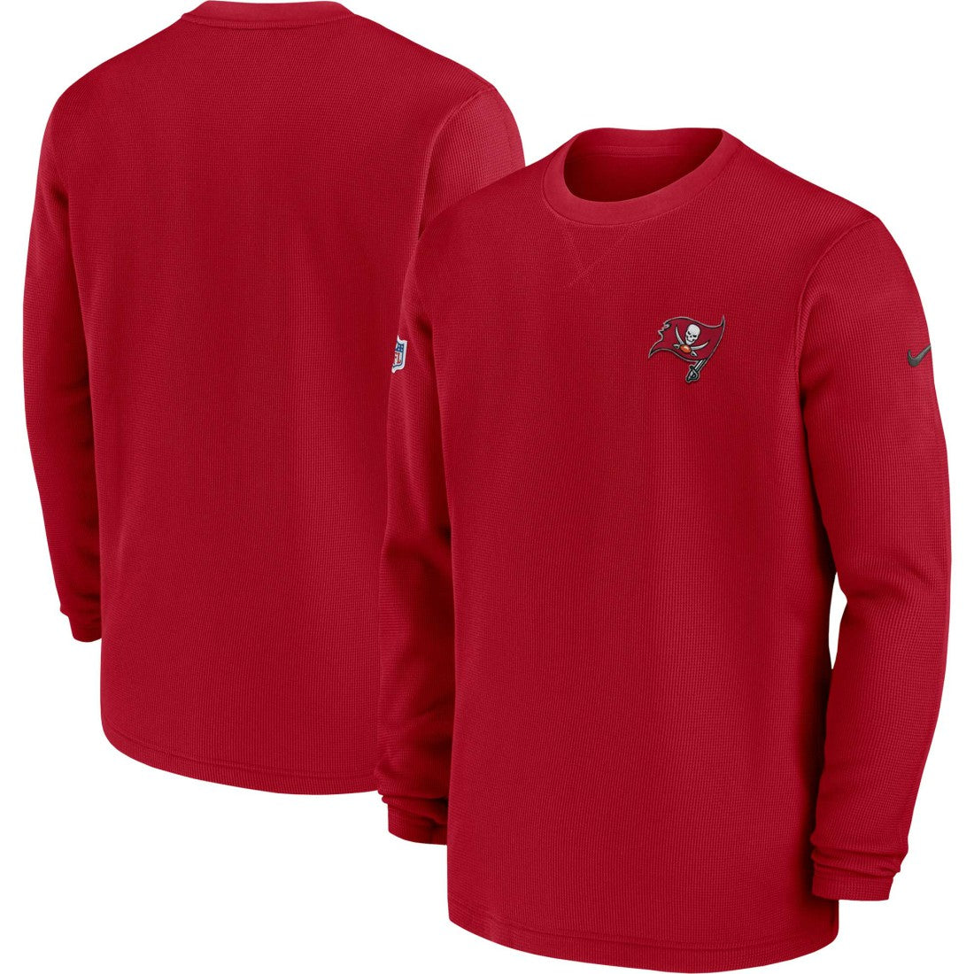 Tampa Bay Buccaneers 2023 Sideline Throwback Heavy Brushed Waffle Long Sleeve Top | NFL US
