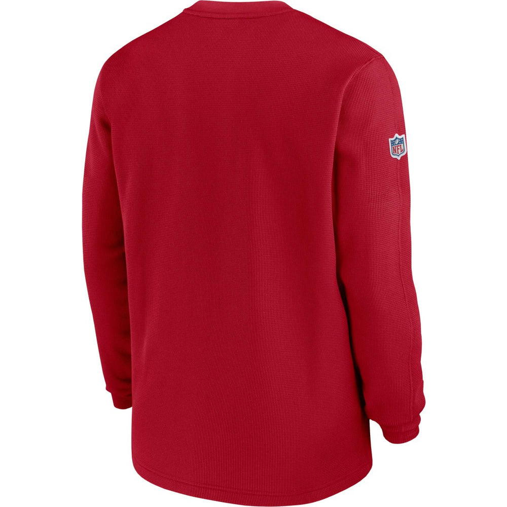 Tampa Bay Buccaneers 2023 Sideline Throwback Heavy Brushed Waffle Long Sleeve Top | NFL US