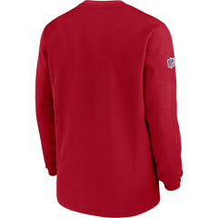 Tampa Bay Buccaneers 2023 Sideline Throwback Heavy Brushed Waffle Long Sleeve Top | NFL US