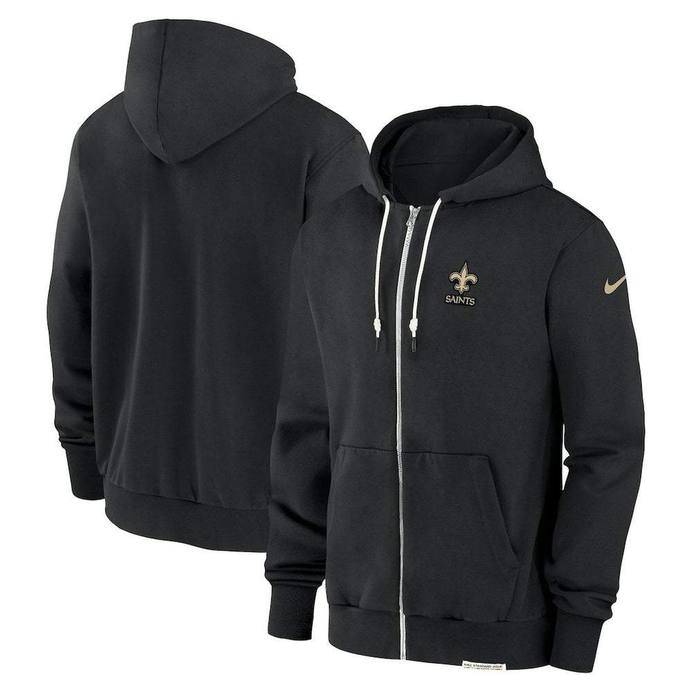 New Orleans Saints Sideline Performance Full-Zip Hoodie Jacket | NFL Near me