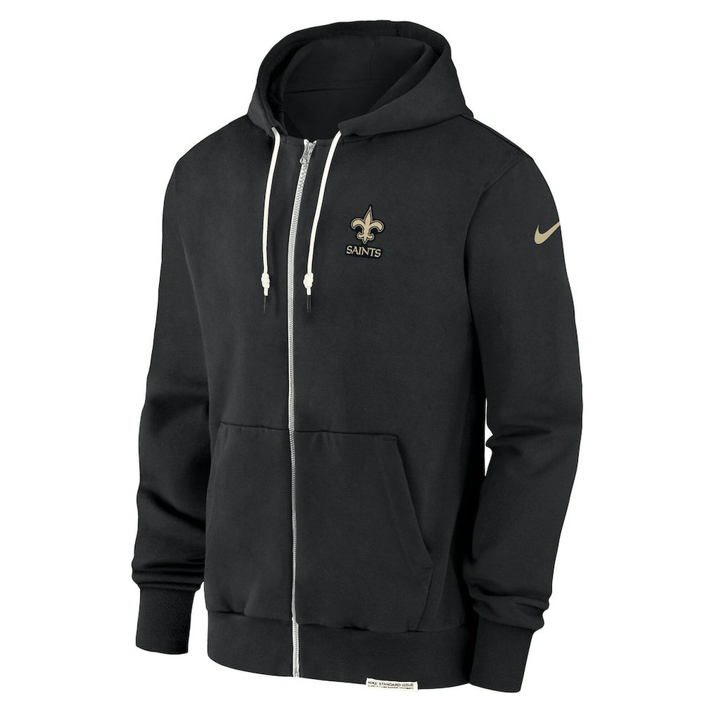 New Orleans Saints Sideline Performance Full-Zip Hoodie Jacket | NFL Near me