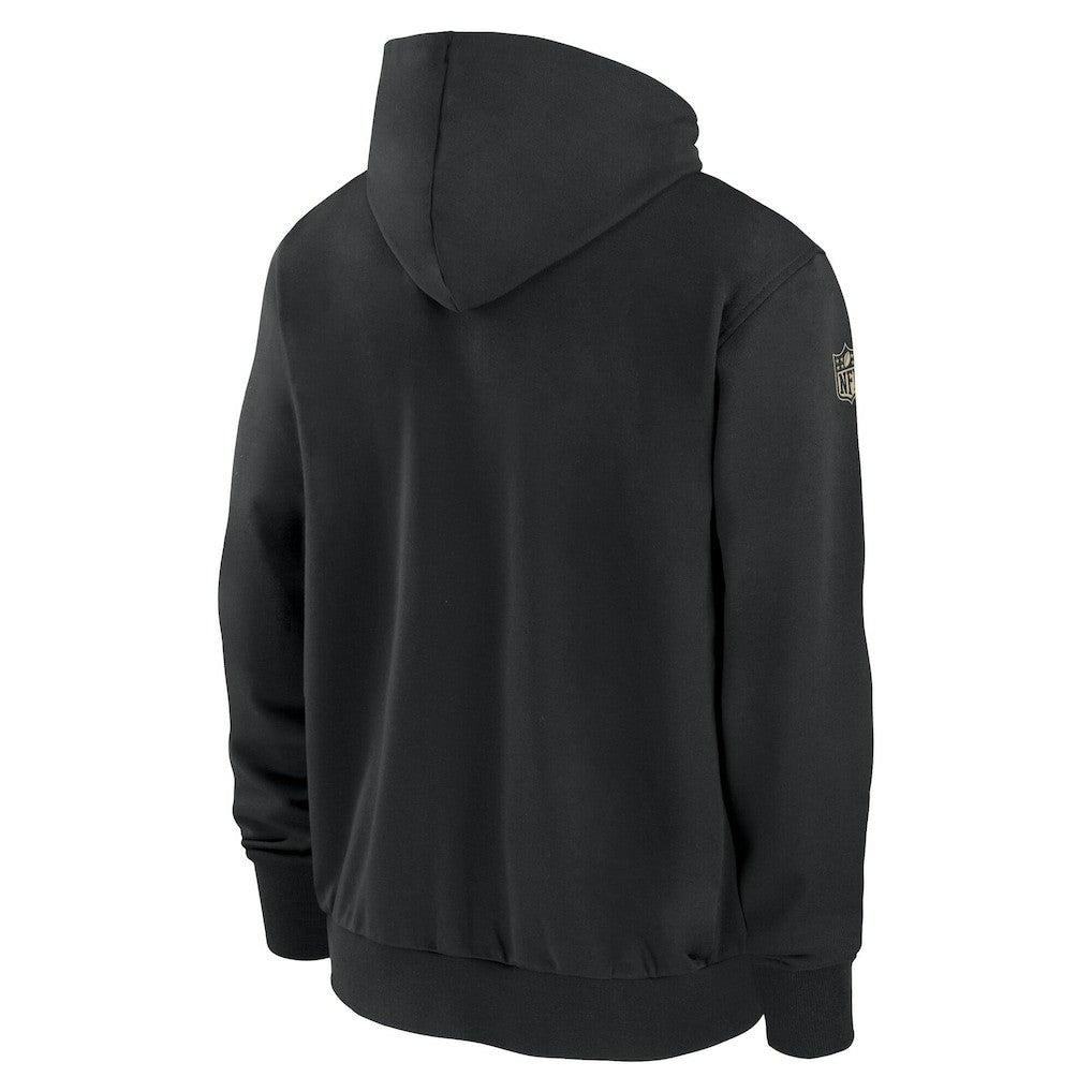 New Orleans Saints Sideline Performance Full-Zip Hoodie Jacket | NFL Near me