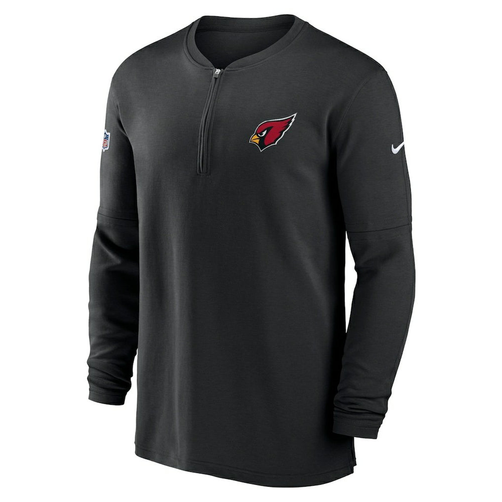 Arizona Cardinals 2023 Sideline Performance Long Sleeve Tri-Blend Quarter-Zip Top | NFL Hot