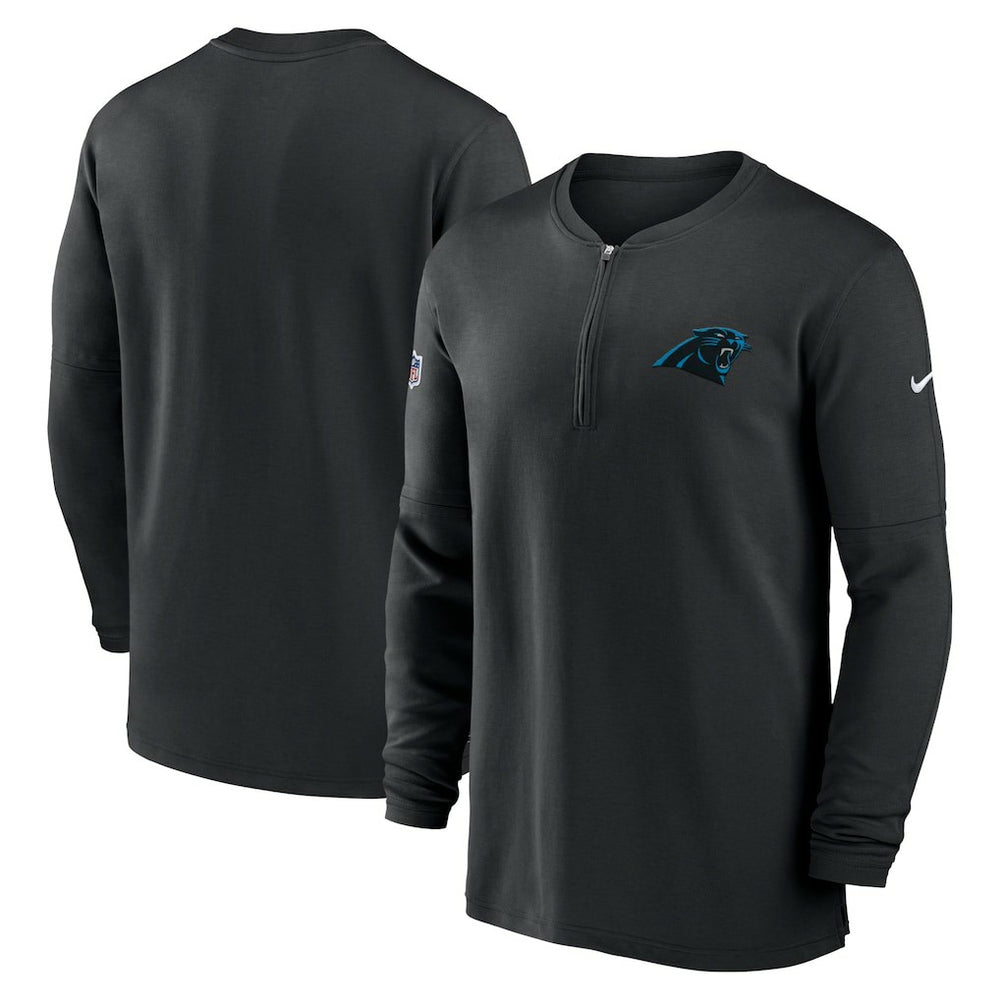 Carolina Panthers 2023 Sideline Performance Long Sleeve Tri-Blend Quarter-Zip Top | NFL Near me