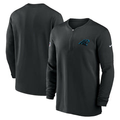 Carolina Panthers 2023 Sideline Performance Long Sleeve Tri-Blend Quarter-Zip Top | NFL Near me