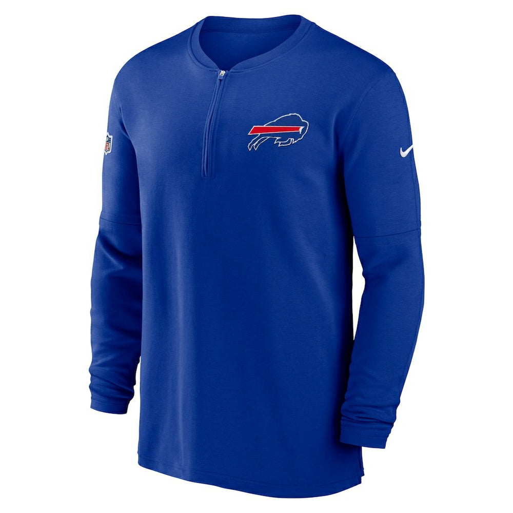 Buffalo Bills 2023 Sideline Performance Long Sleeve Tri-Blend Quarter-Zip Top | NFL New