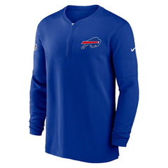Buffalo Bills 2023 Sideline Performance Long Sleeve Tri-Blend Quarter-Zip Top | NFL New
