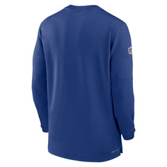New York Giants 2023 Sideline Performance Long Sleeve Tri-Blend Quarter-Zip Top | NFL Hot