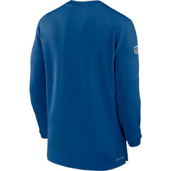 Indianapolis Colts 2023 Sideline Performance Long Sleeve Tri-Blend Quarter-Zip Top | NFL Online