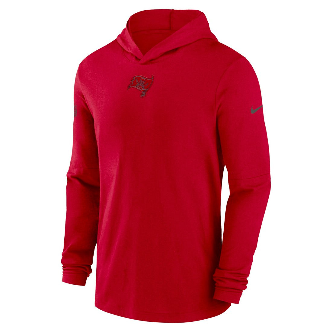 Tampa Bay Buccaneers Sideline Performance Long Sleeve Hoodie T-Shirt | NFL Discount