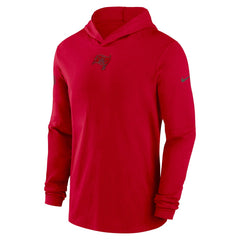 Tampa Bay Buccaneers Sideline Performance Long Sleeve Hoodie T-Shirt | NFL Discount