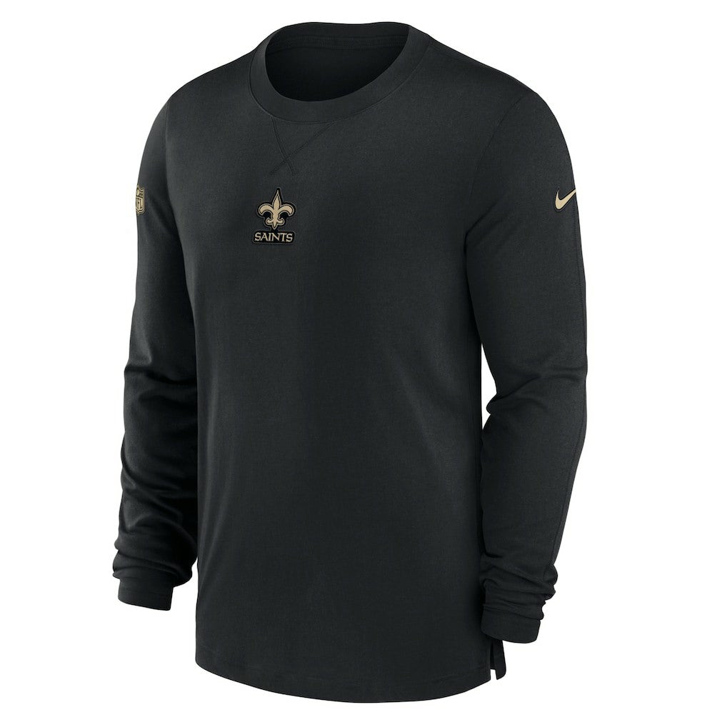 New Orleans Saints 2023 Sideline Performance Long Sleeve T-Shirt | NFL US