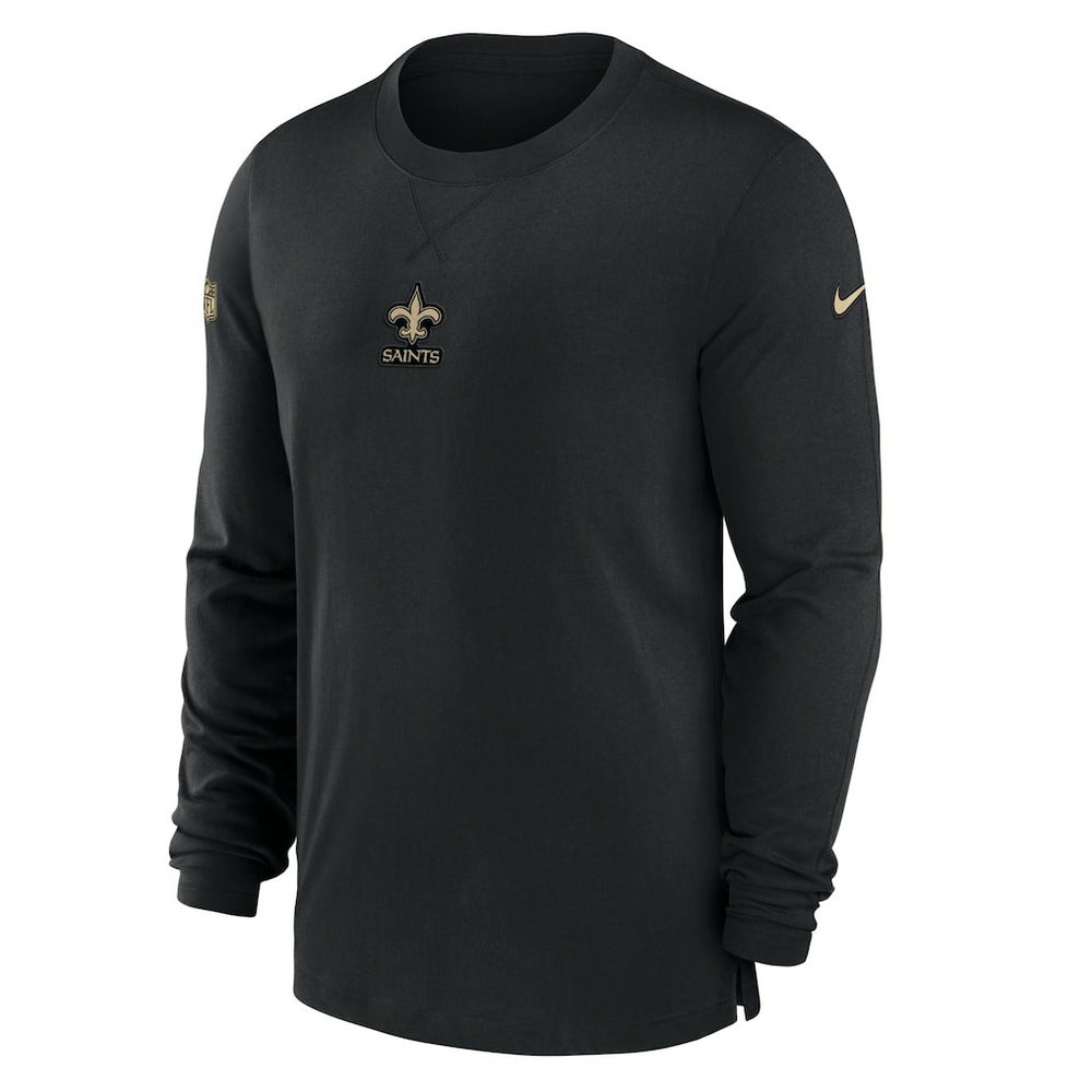 New Orleans Saints 2023 Sideline Performance Long Sleeve T-Shirt | NFL US