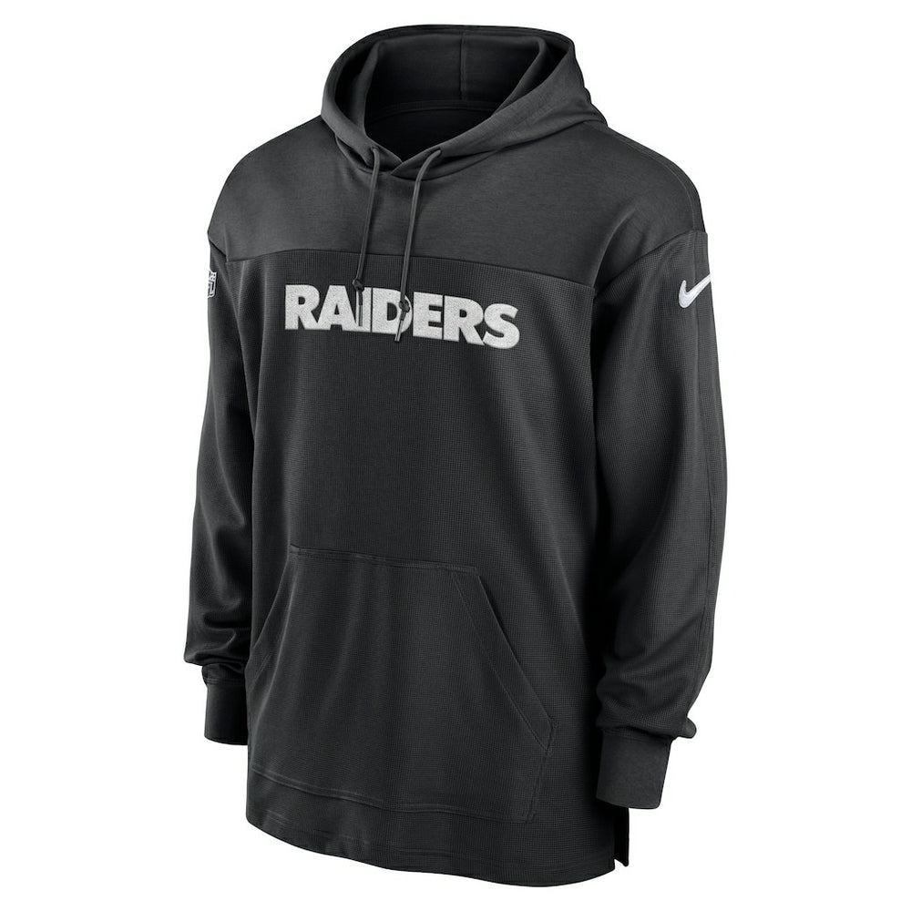 Las Vegas Raiders 2023 Sideline Lightweight Performance Hooded Top | NFL Discount