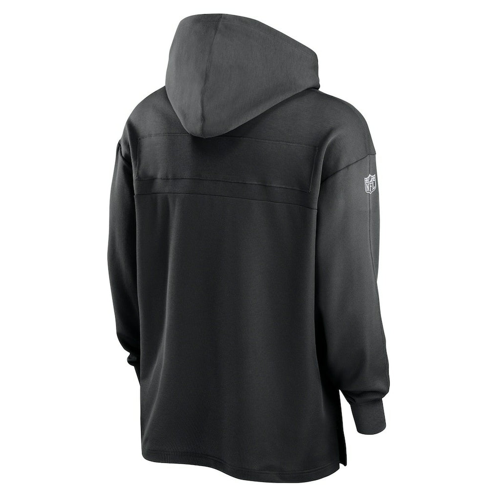 Las Vegas Raiders 2023 Sideline Lightweight Performance Hooded Top | NFL Discount