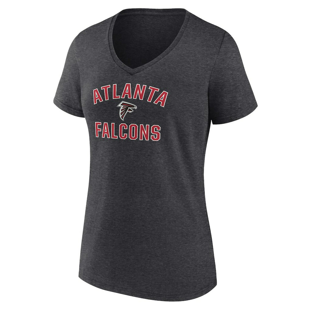 Atlanta Falcons Women's Victory Arch Team V-Neck T-Shirt | NFL Online