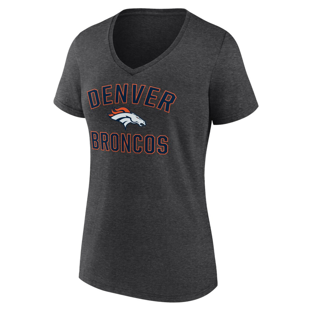 Denver Broncos Women's Victory Arch Team V-Neck T-Shirt | NFL Sale