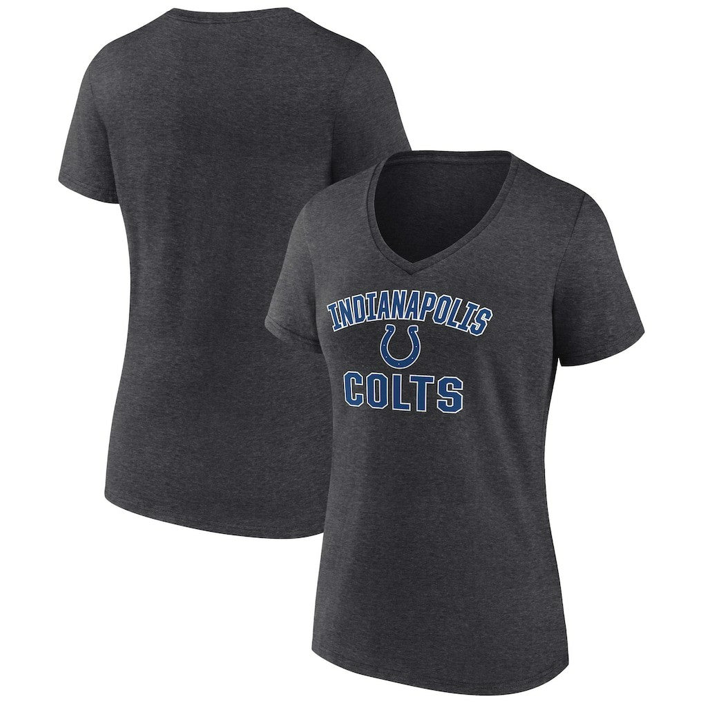Indianapolis Colts Women's Victory Arch Team V-Neck T-Shirt | NFL New