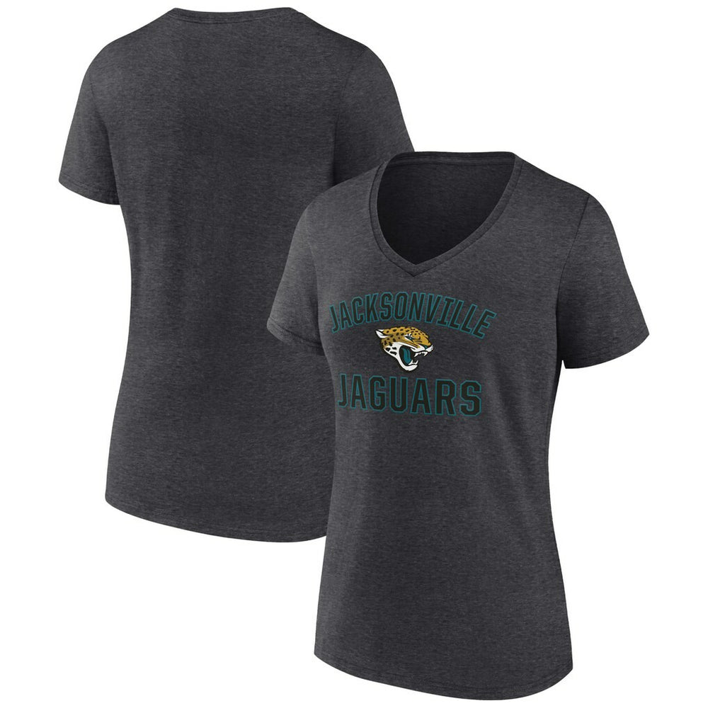 Jacksonville Jaguars Women's Victory Arch Team V-Neck T-Shirt | NFL Sale