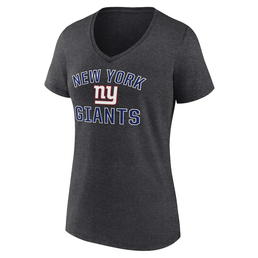New York Giants Women's Victory Arch Team V-Neck T-Shirt | NFL Hot