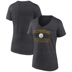 Pittsburgh Steelers Women's Victory Arch Team V-Neck T-Shirt | NFL On sale