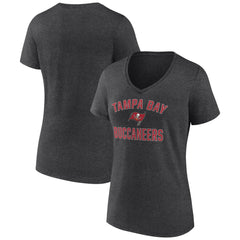 Tampa Bay Buccaneers Women's Victory Arch Team V-Neck T-Shirt | NFL Discount