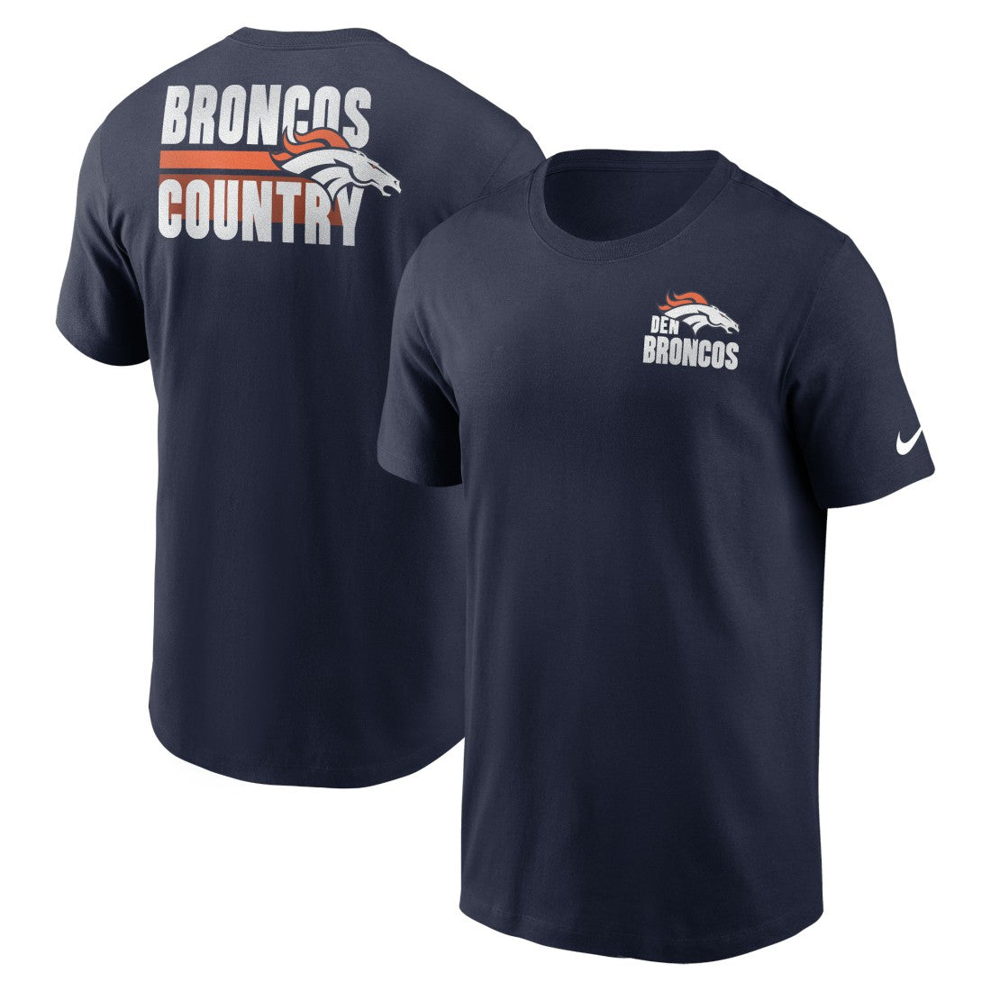 Denver Broncos Blitz Essential T-Shirt | NFL Hot