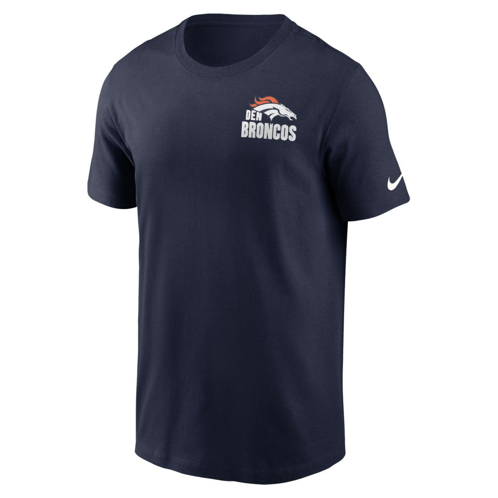 Denver Broncos Blitz Essential T-Shirt | NFL Hot