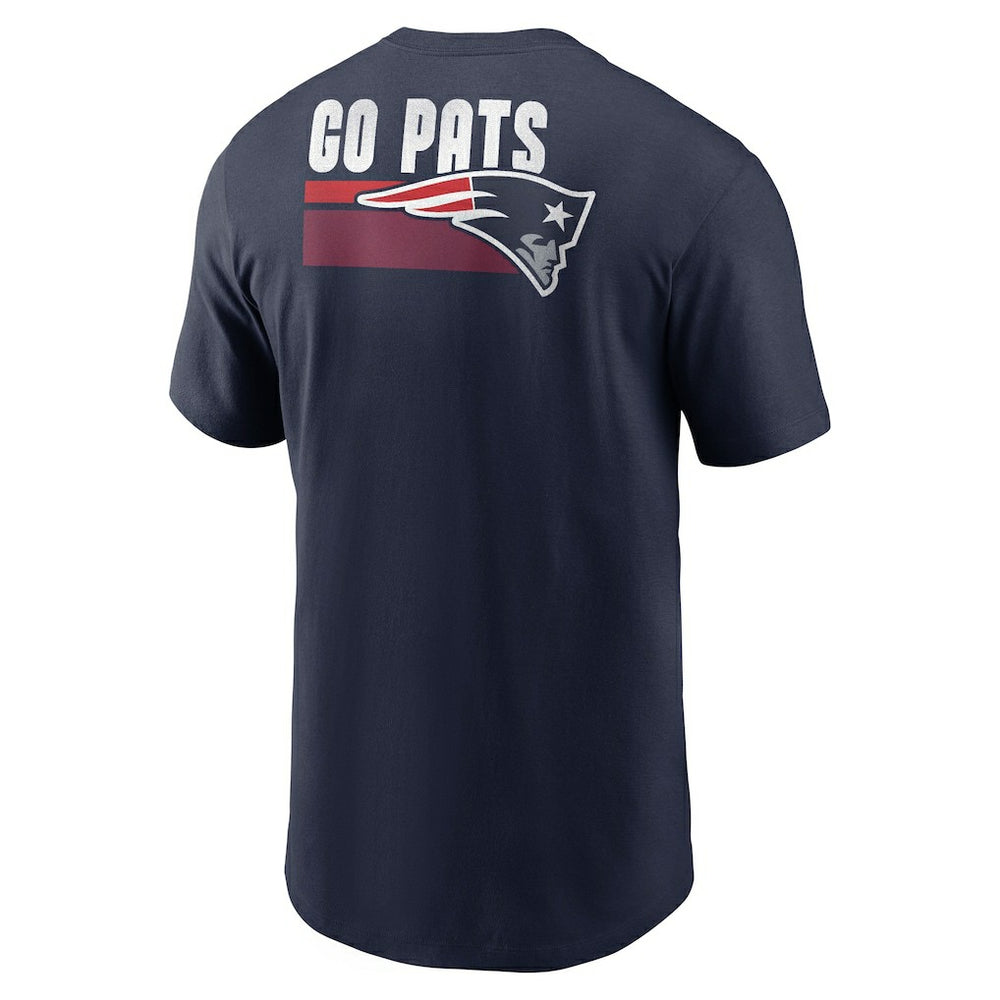 New England Patriots Blitz Essential T-Shirt | NFL Sale