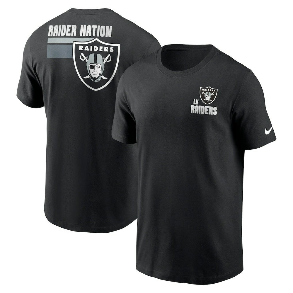 Las Vegas Raiders Blitz Essential T-Shirt | NFL New