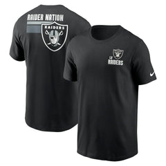 Las Vegas Raiders Blitz Essential T-Shirt | NFL New