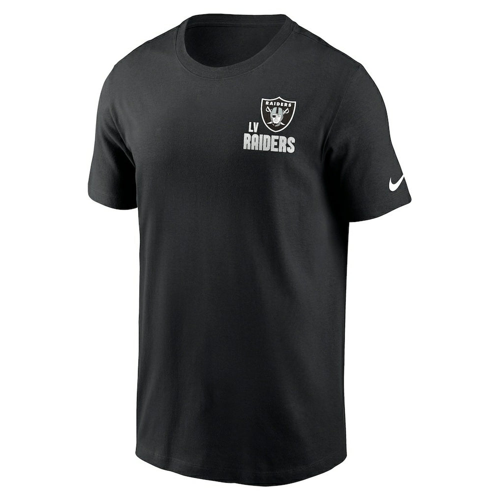 Las Vegas Raiders Blitz Essential T-Shirt | NFL New