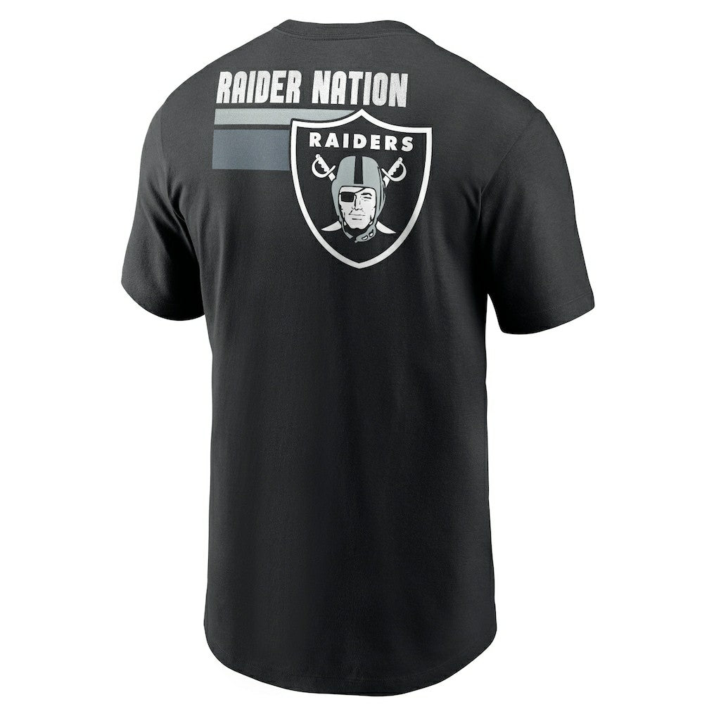 Las Vegas Raiders Blitz Essential T-Shirt | NFL New