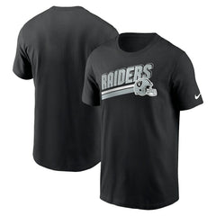 Las Vegas Raiders Essential Blitz Lockup T-Shirt | NFL Discount