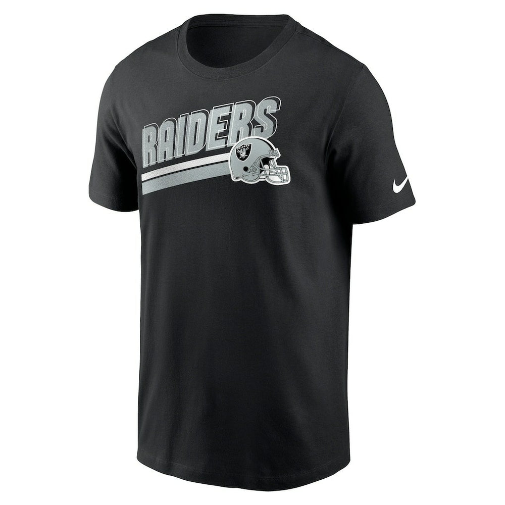 Las Vegas Raiders Essential Blitz Lockup T-Shirt | NFL Discount