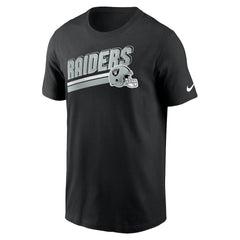 Las Vegas Raiders Essential Blitz Lockup T-Shirt | NFL Discount