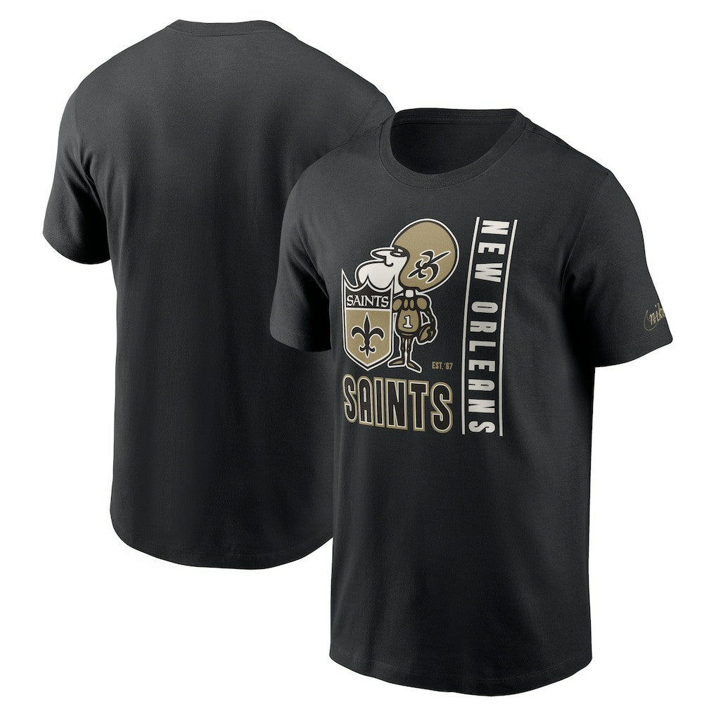 New Orleans Saints Lockup Essential T-Shirt | NFL Near me