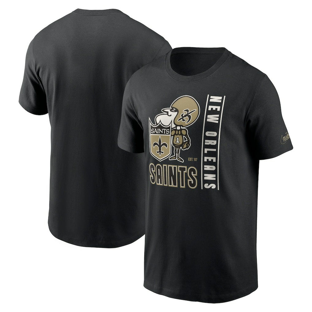 New Orleans Saints Lockup Essential T-Shirt | NFL Near me