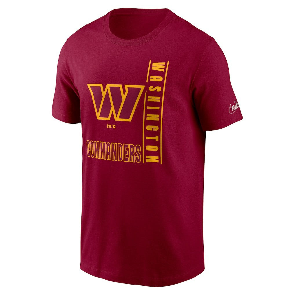 Washington Commanders Lockup Essential T-Shirt | NFL Sale