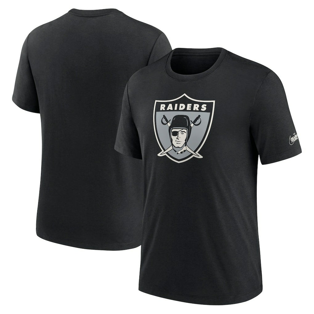 Las Vegas Raiders Rewind Logo Tri-Blend T-Shirt | NFL US