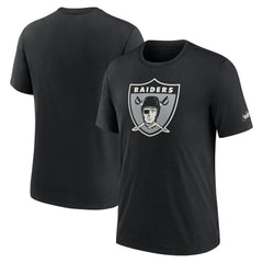 Las Vegas Raiders Rewind Logo Tri-Blend T-Shirt | NFL US