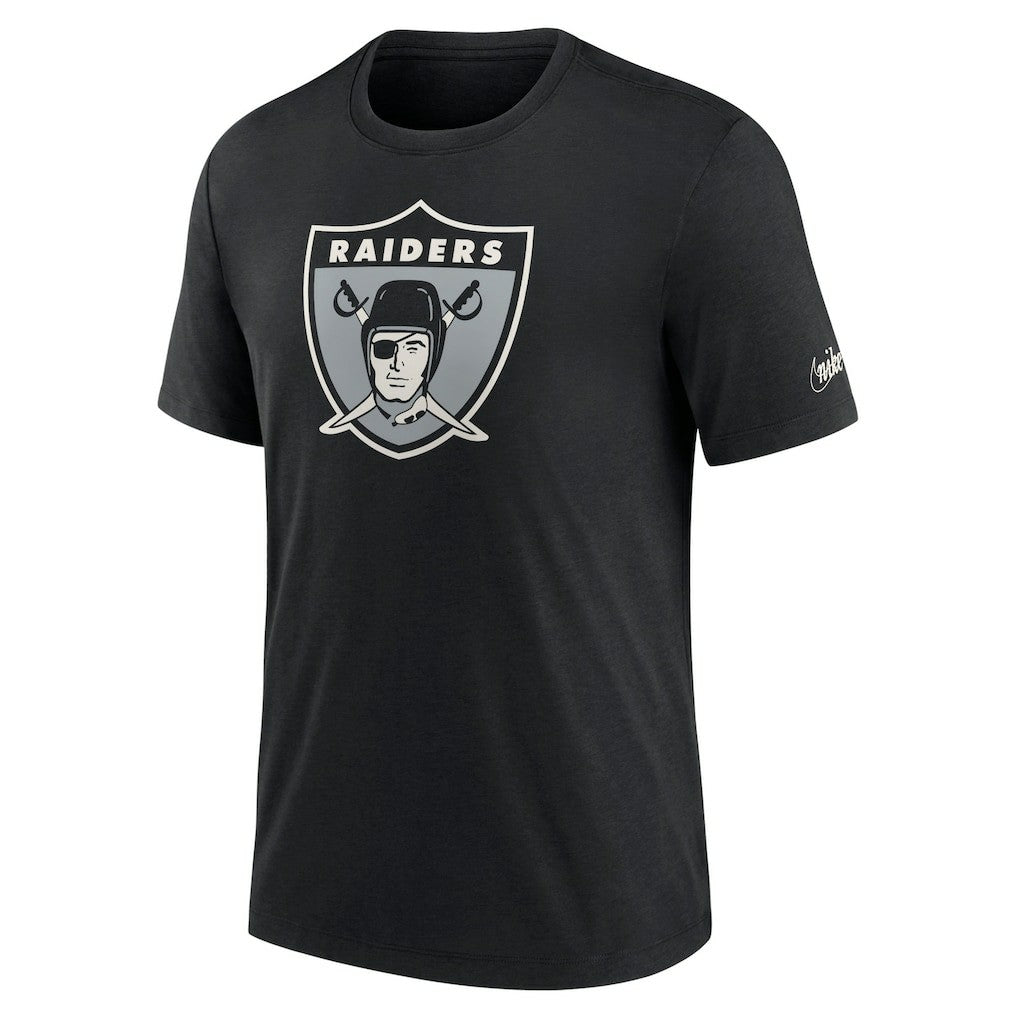 Las Vegas Raiders Rewind Logo Tri-Blend T-Shirt | NFL US