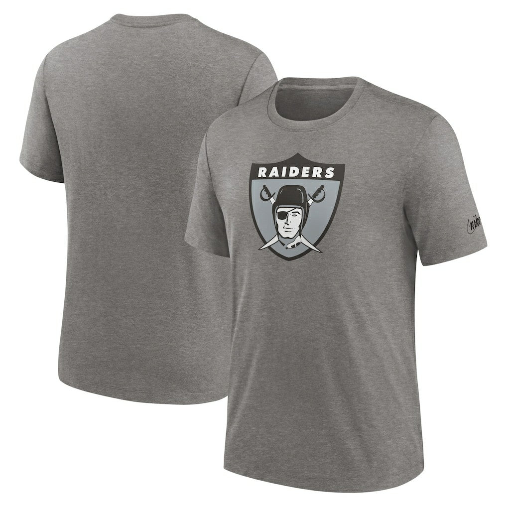 Las Vegas Raiders Rewind Logo Tri-Blend T-Shirt | NFL Sale