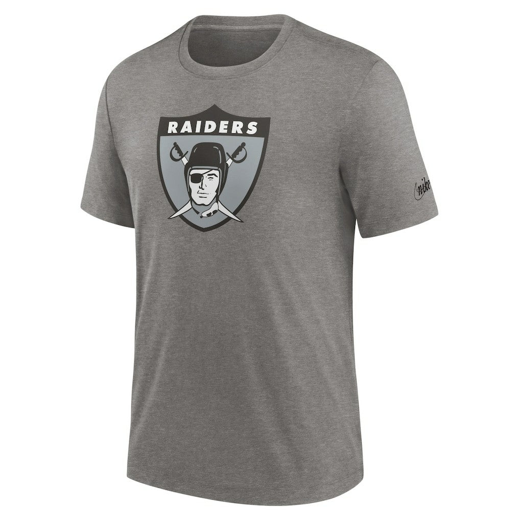 Las Vegas Raiders Rewind Logo Tri-Blend T-Shirt | NFL Sale